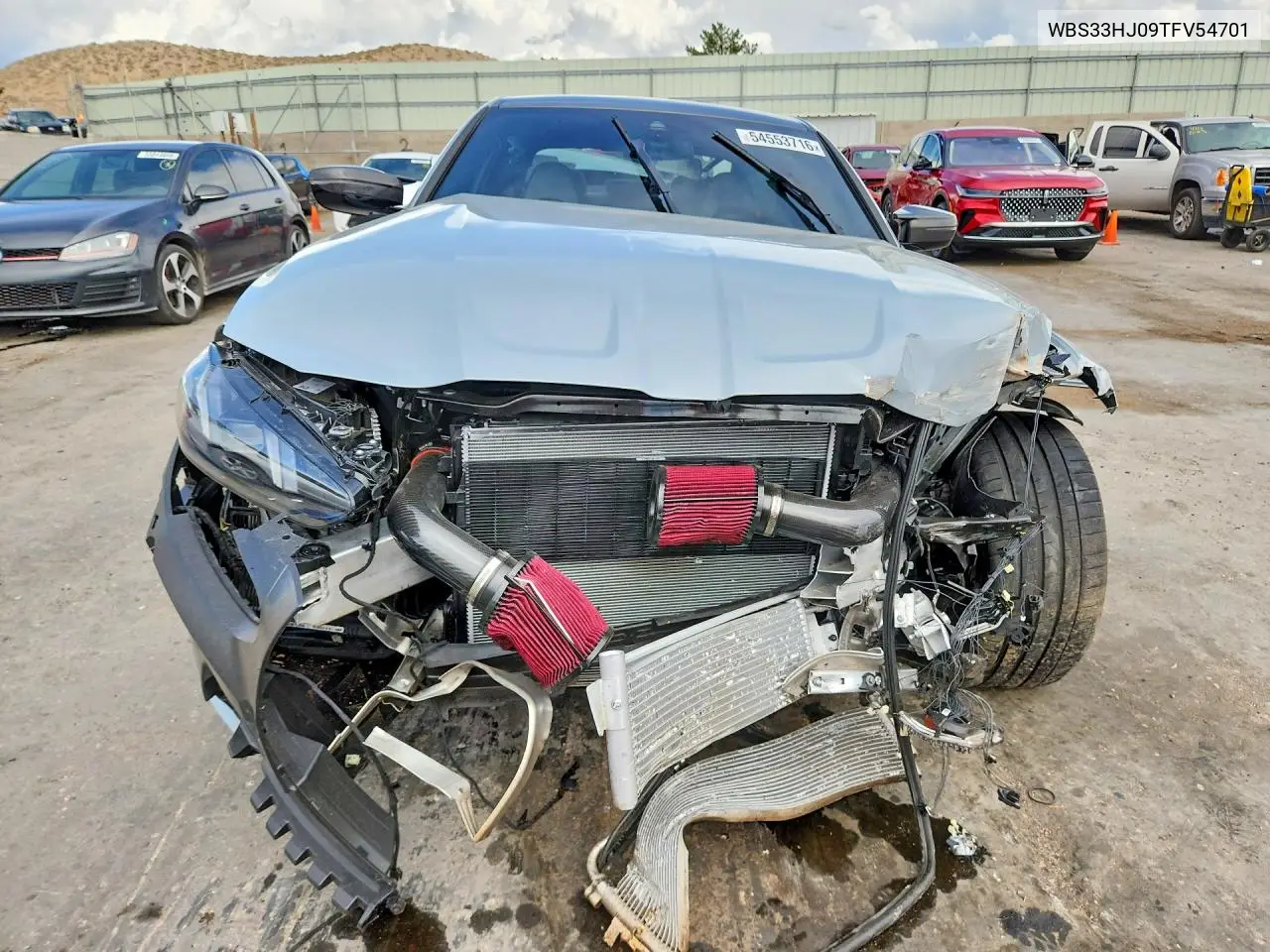 2026 BMW M3 Competition VIN: WBS33HJ09TFV54701 Lot: 54553716