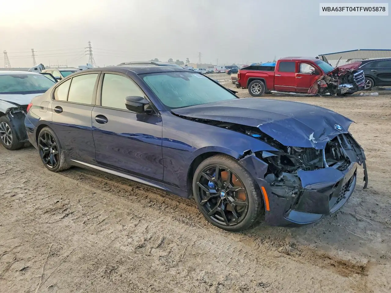 2026 BMW M340Xi VIN: WBA63FT04TFW05878 Lot: 55762806