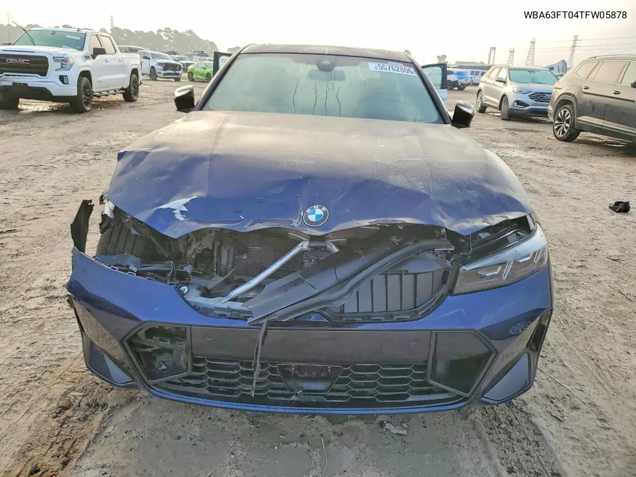 2026 BMW M340Xi VIN: WBA63FT04TFW05878 Lot: 55762806