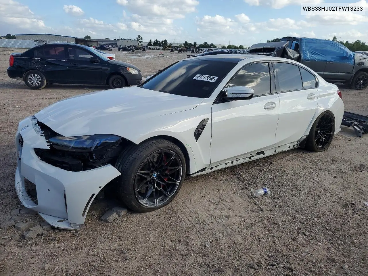 2026 BMW M3 Competition VIN: WBS33HJ02TFW13233 Lot: 57482396