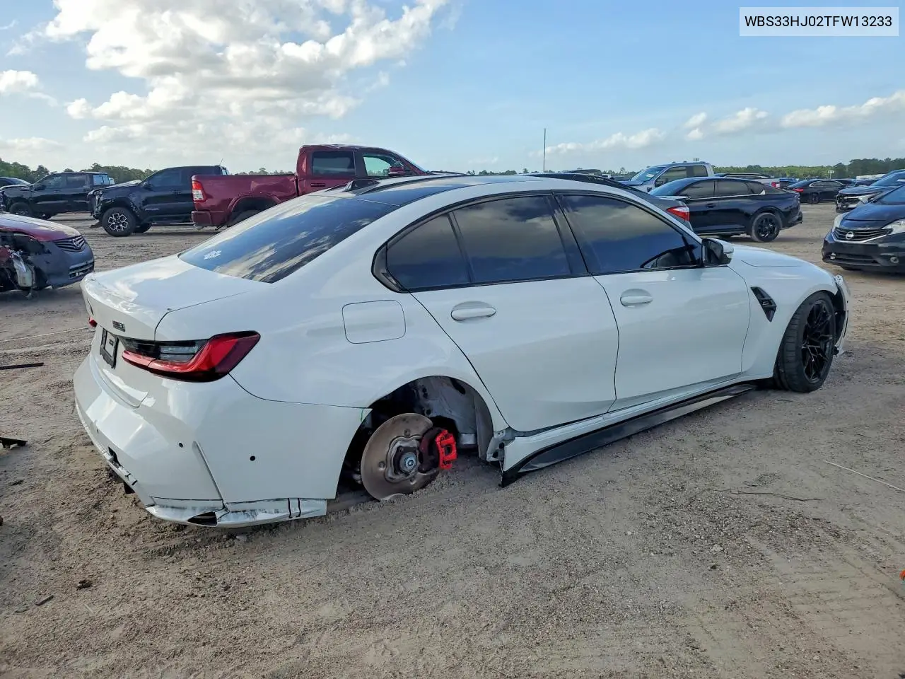 2026 BMW M3 Competition VIN: WBS33HJ02TFW13233 Lot: 57482396