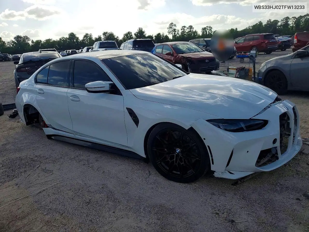 2026 BMW M3 Competition VIN: WBS33HJ02TFW13233 Lot: 57482396