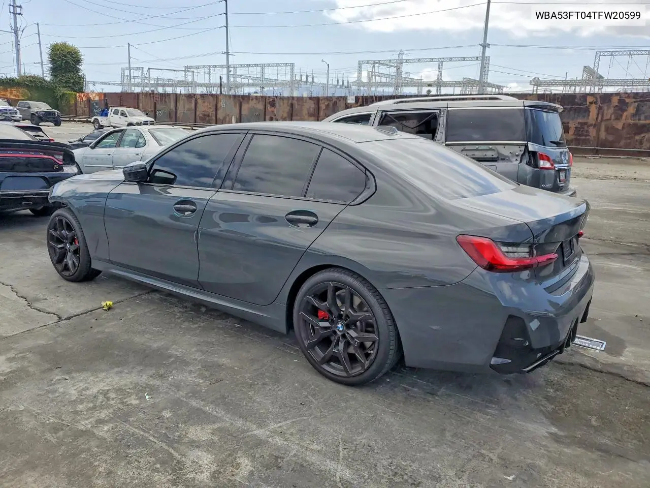 2026 BMW M340I VIN: WBA53FT04TFW20599 Lot: 59366126