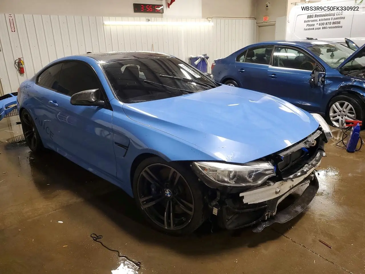 2015 BMW M4 VIN: WBS3R9C50FK330922 Lot: 47302786