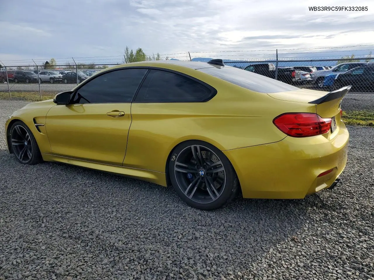 2015 BMW M4 Competition VIN: WBS3R9C59FK332085 Lot: 48156256
