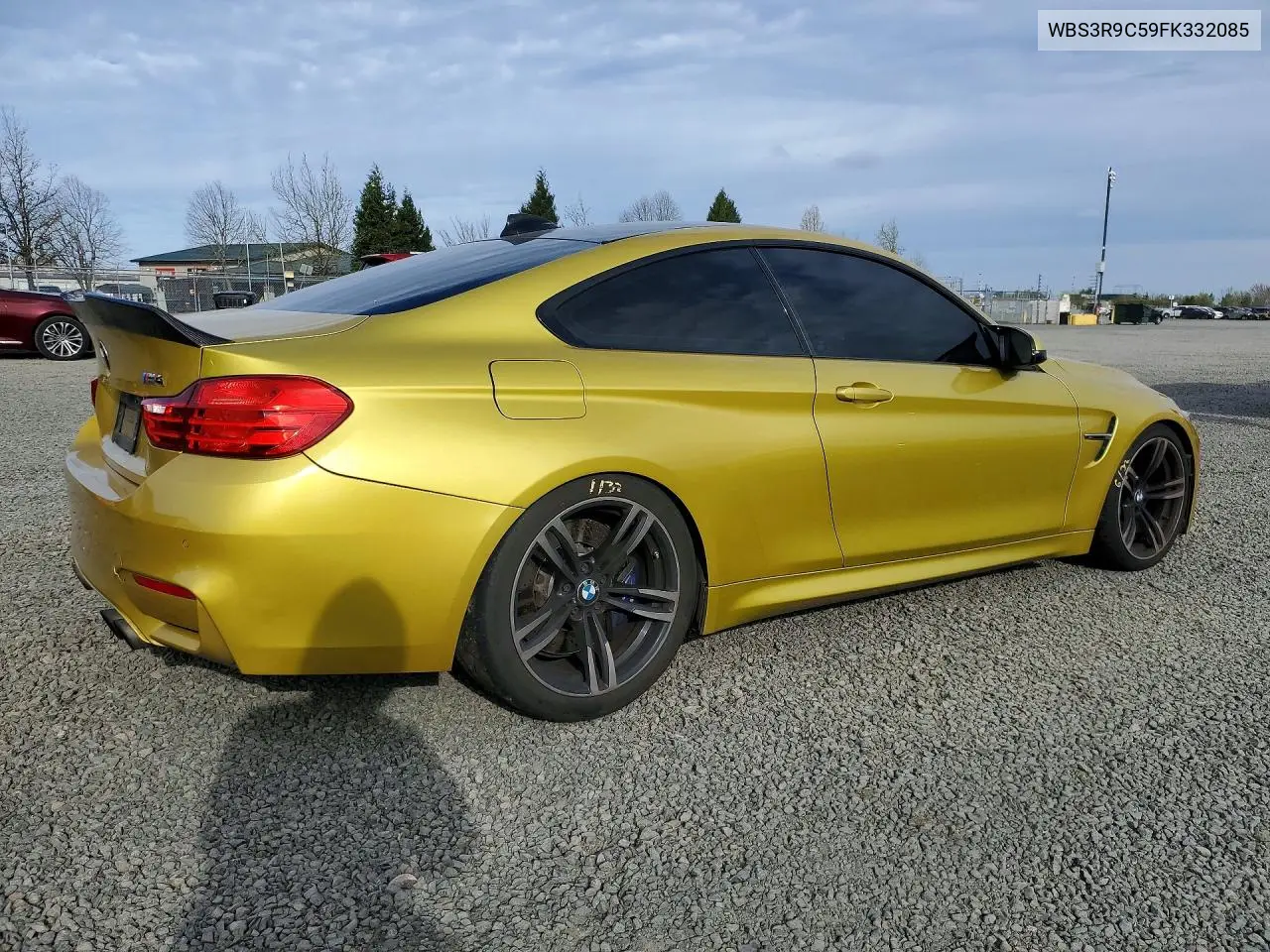 2015 BMW M4 Competition VIN: WBS3R9C59FK332085 Lot: 48156256