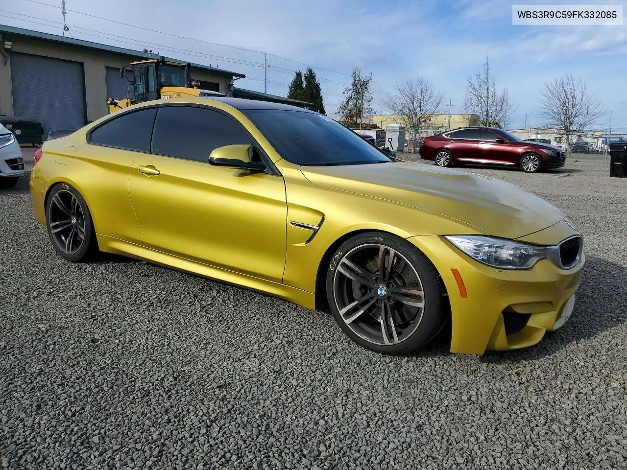 2015 BMW M4 Competition VIN: WBS3R9C59FK332085 Lot: 48156256
