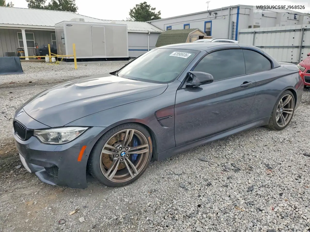 2015 BMW M4 VIN: WBS3U9C59FJ968526 Lot: 52898936