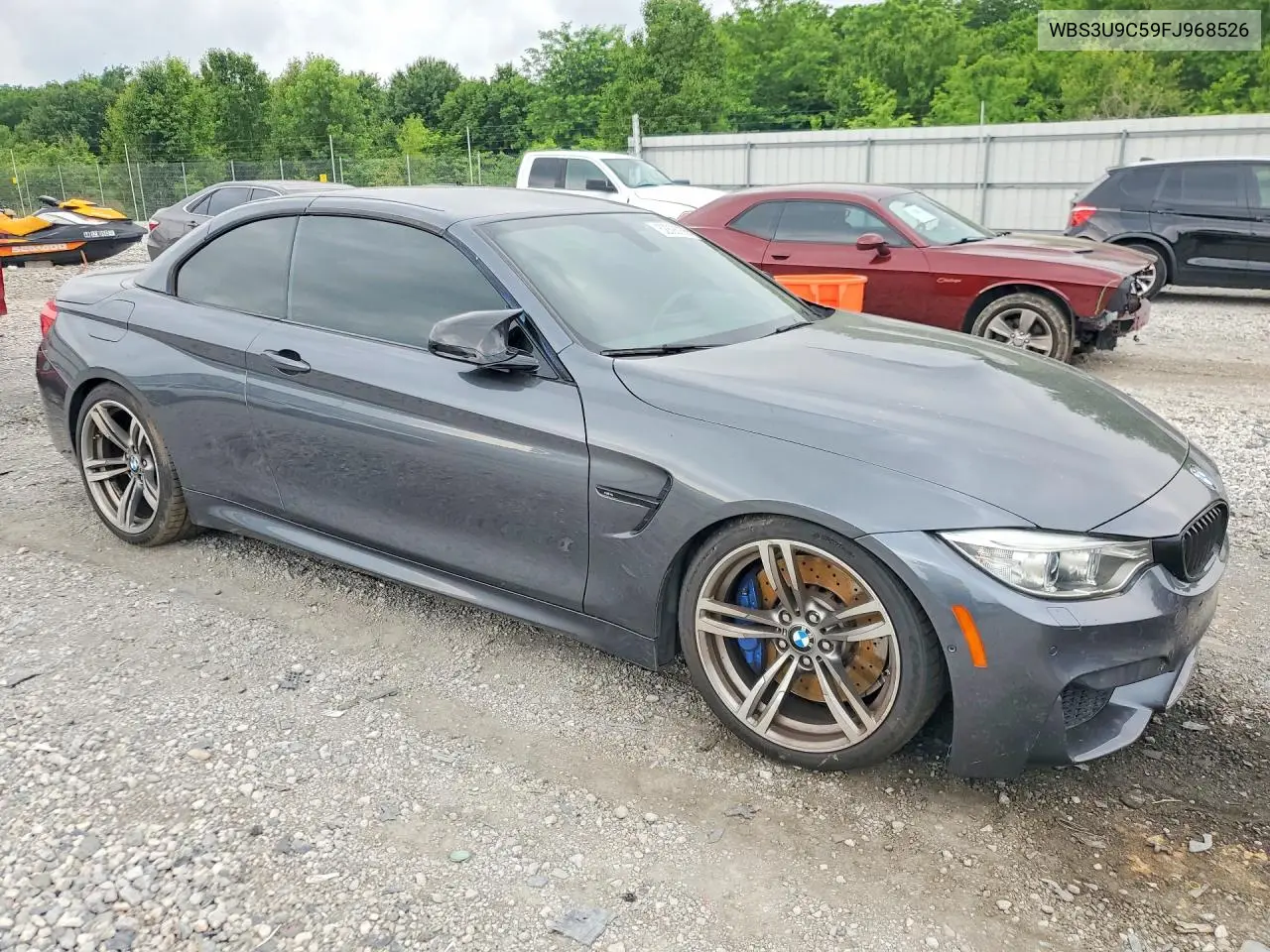 2015 BMW M4 VIN: WBS3U9C59FJ968526 Lot: 52898936