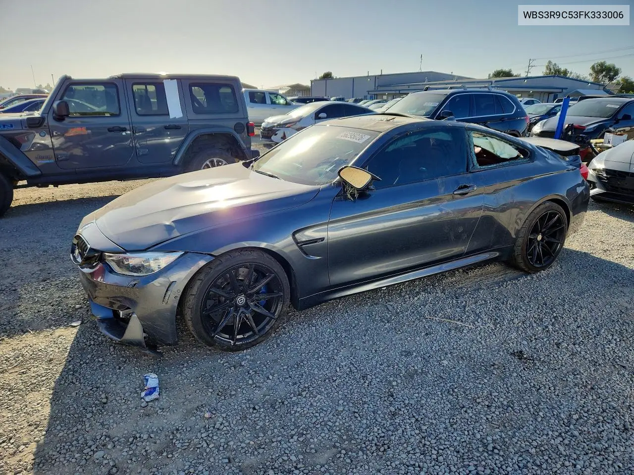 2015 BMW M4 VIN: WBS3R9C53FK333006 Lot: 56295026