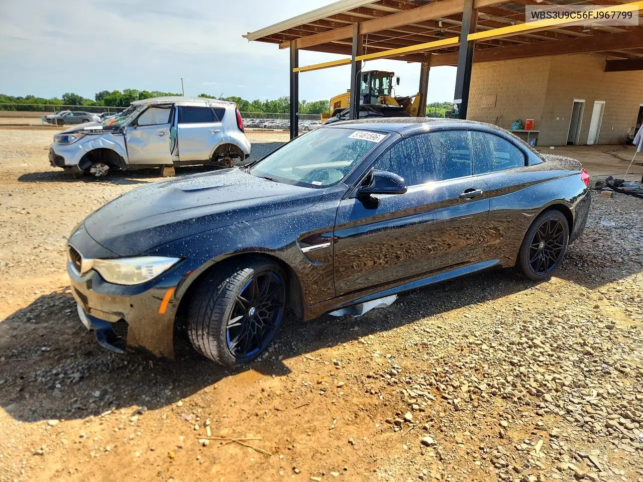 2015 BMW M4 VIN: WBS3U9C56FJ967799 Lot: 57481596