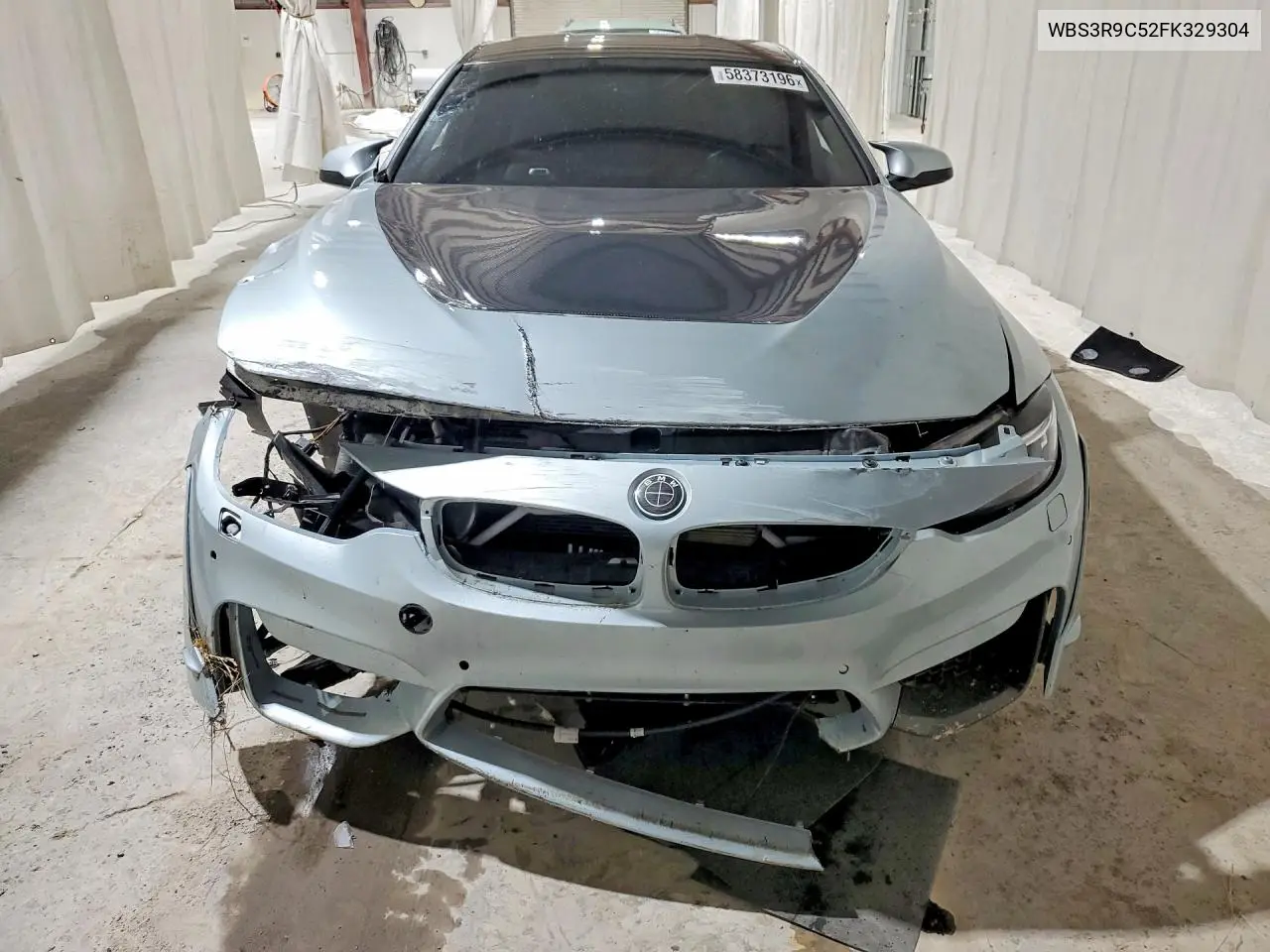 2015 BMW M4 VIN: WBS3R9C52FK329304 Lot: 58373196