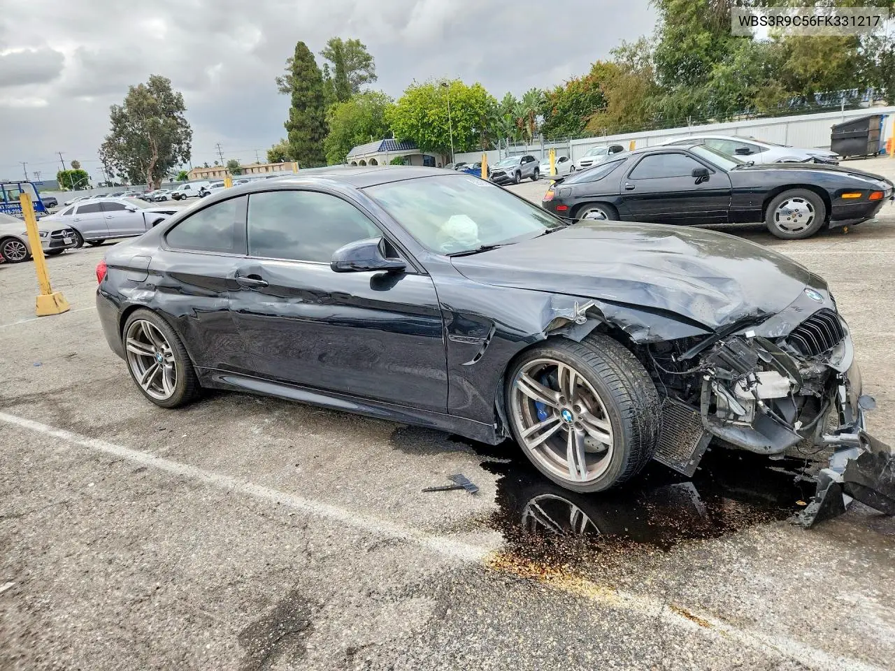 2015 BMW M4 VIN: WBS3R9C56FK331217 Lot: 59016186
