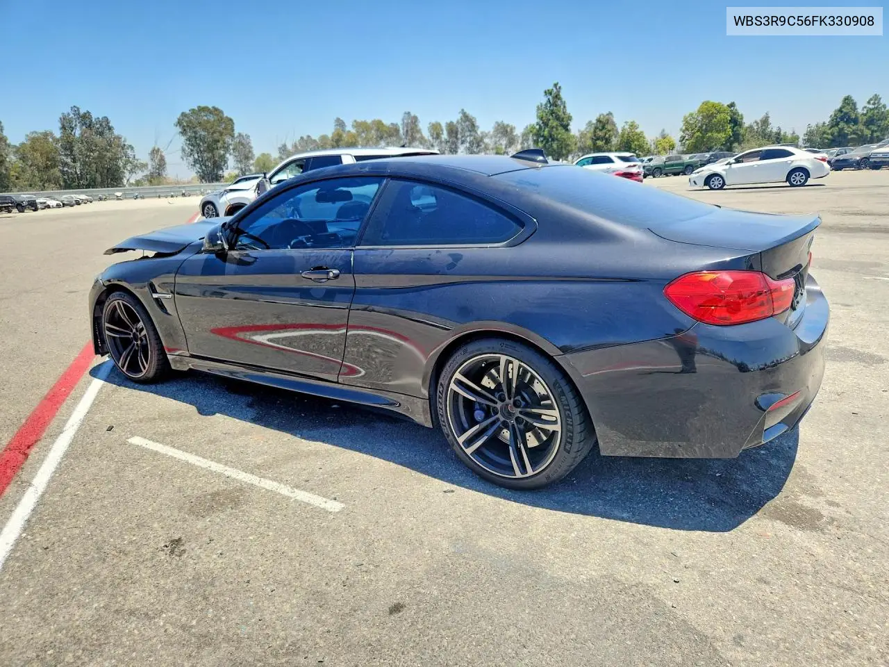 2015 BMW M4 VIN: WBS3R9C56FK330908 Lot: 59835366
