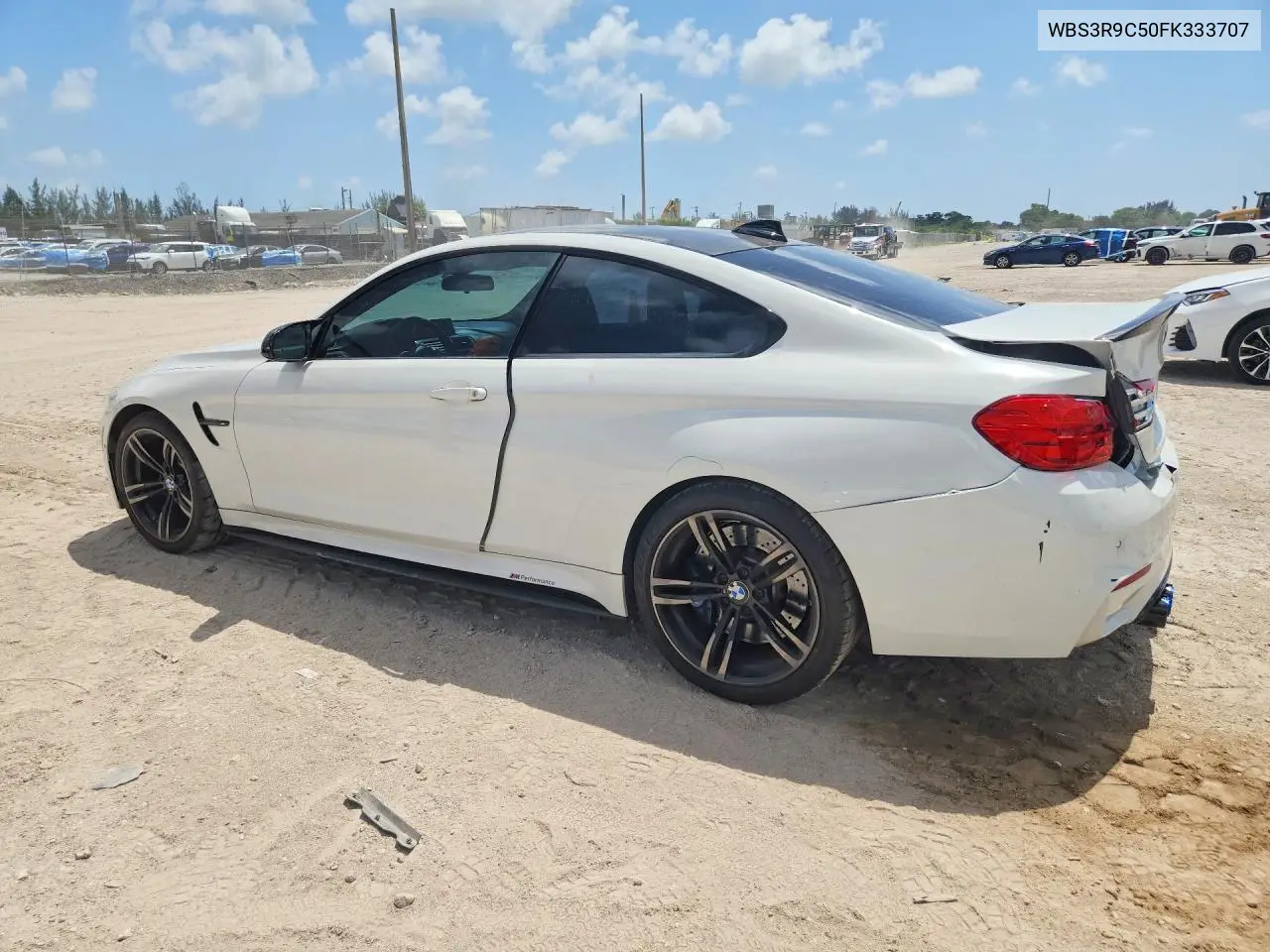 2015 BMW M4 VIN: WBS3R9C50FK333707 Lot: 59951796