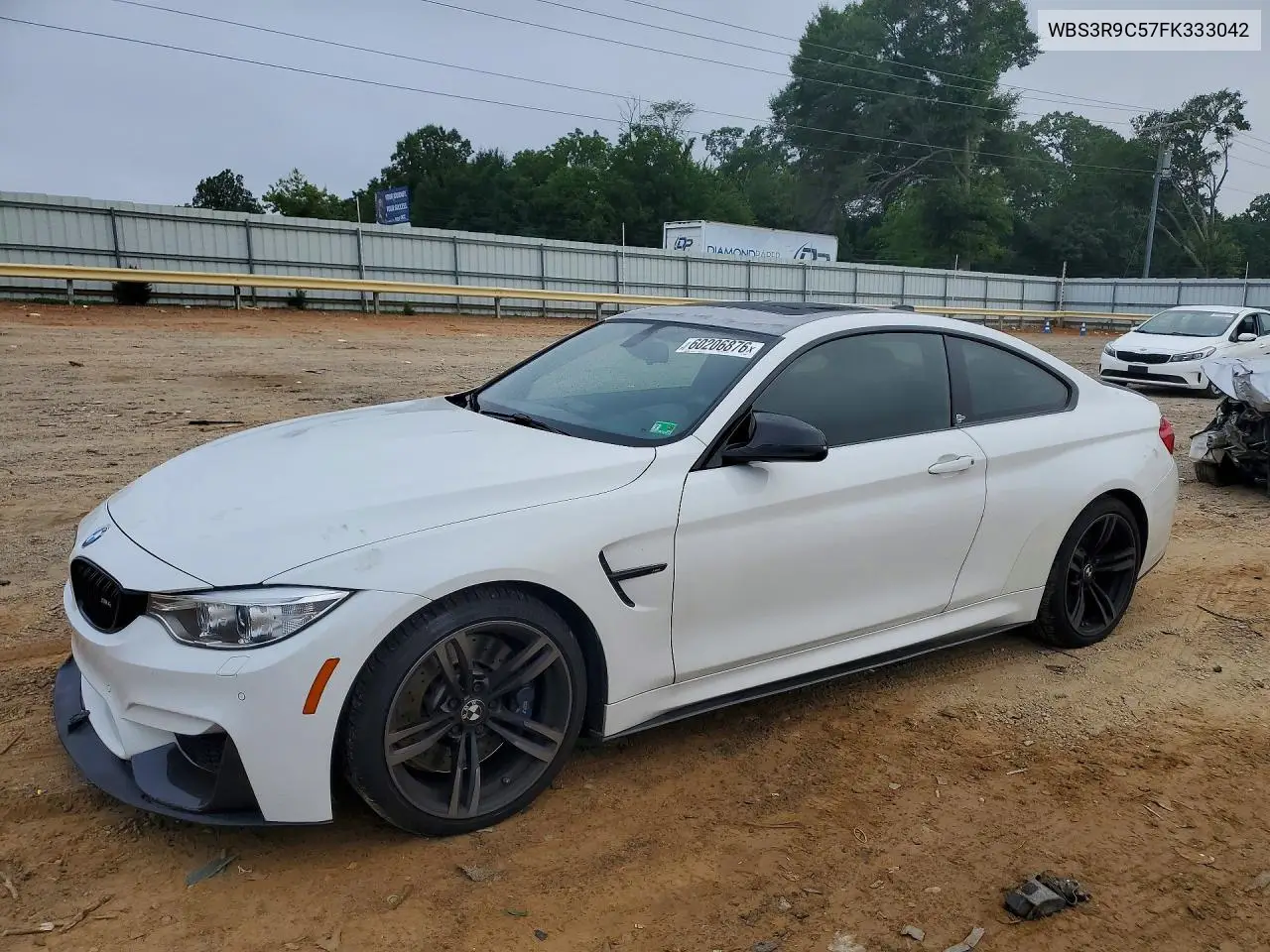 2015 BMW M4 VIN: WBS3R9C57FK333042 Lot: 60206876
