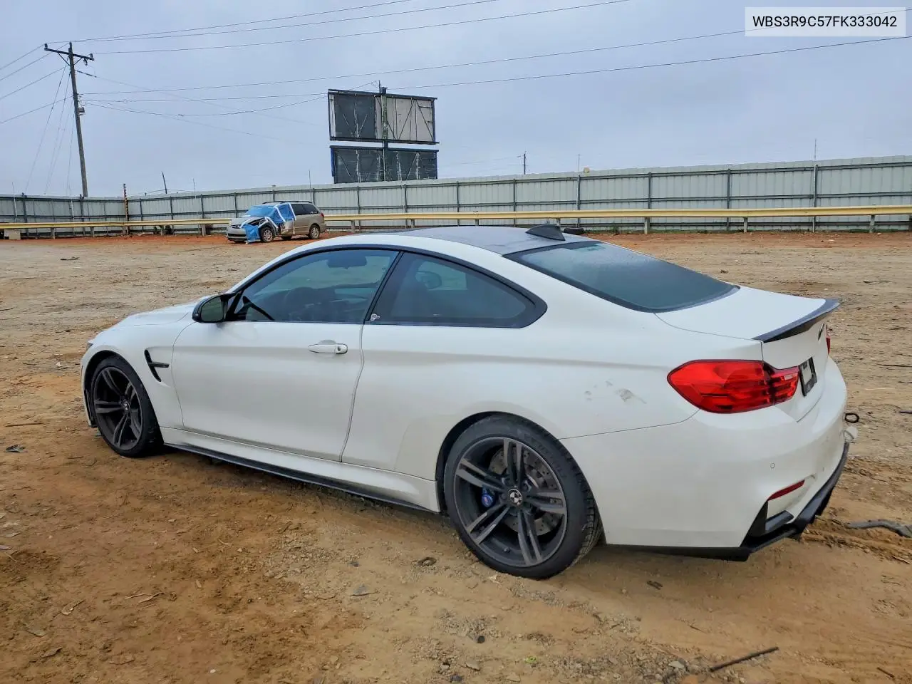 2015 BMW M4 VIN: WBS3R9C57FK333042 Lot: 60206876