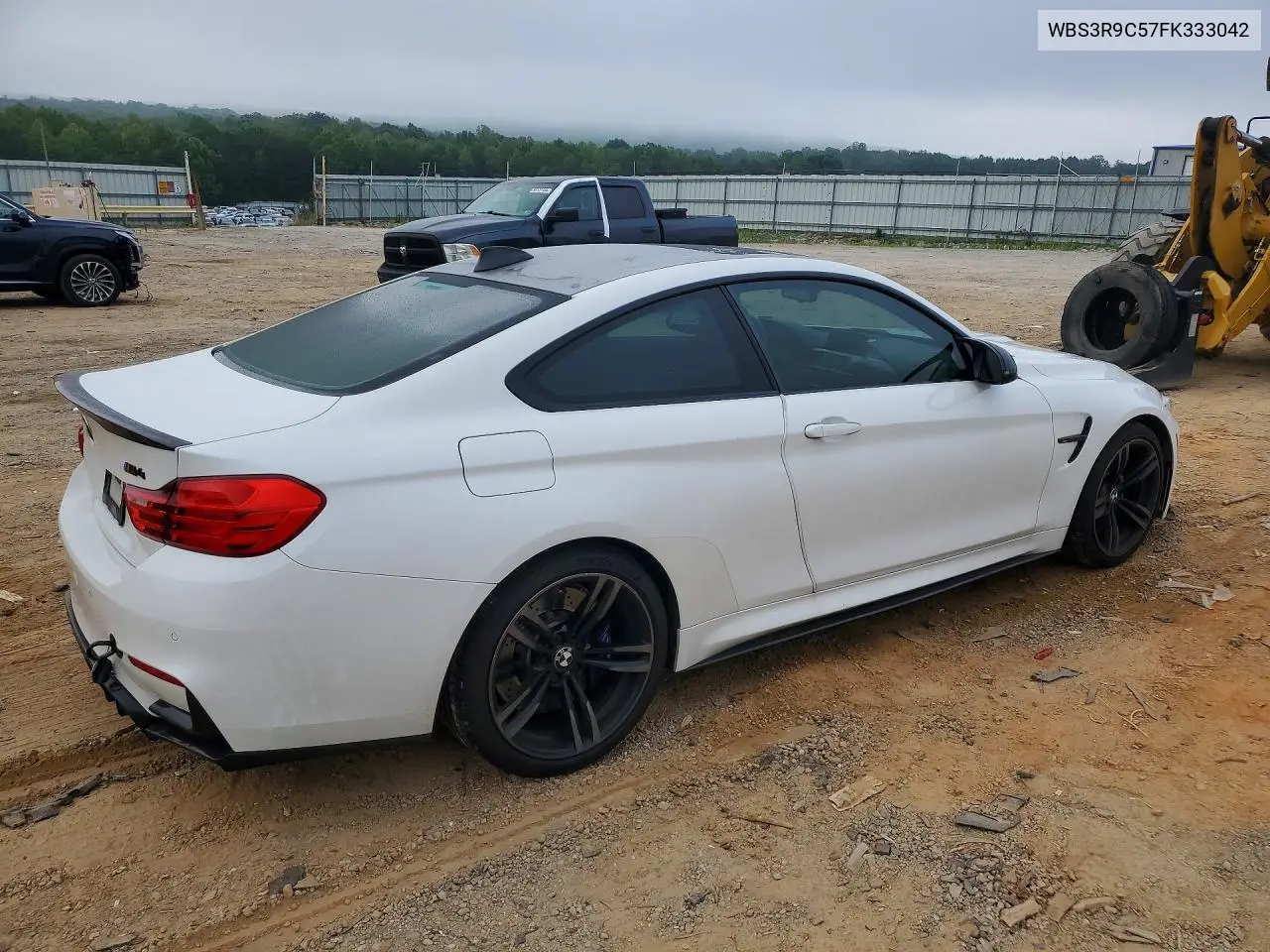 2015 BMW M4 VIN: WBS3R9C57FK333042 Lot: 60206876