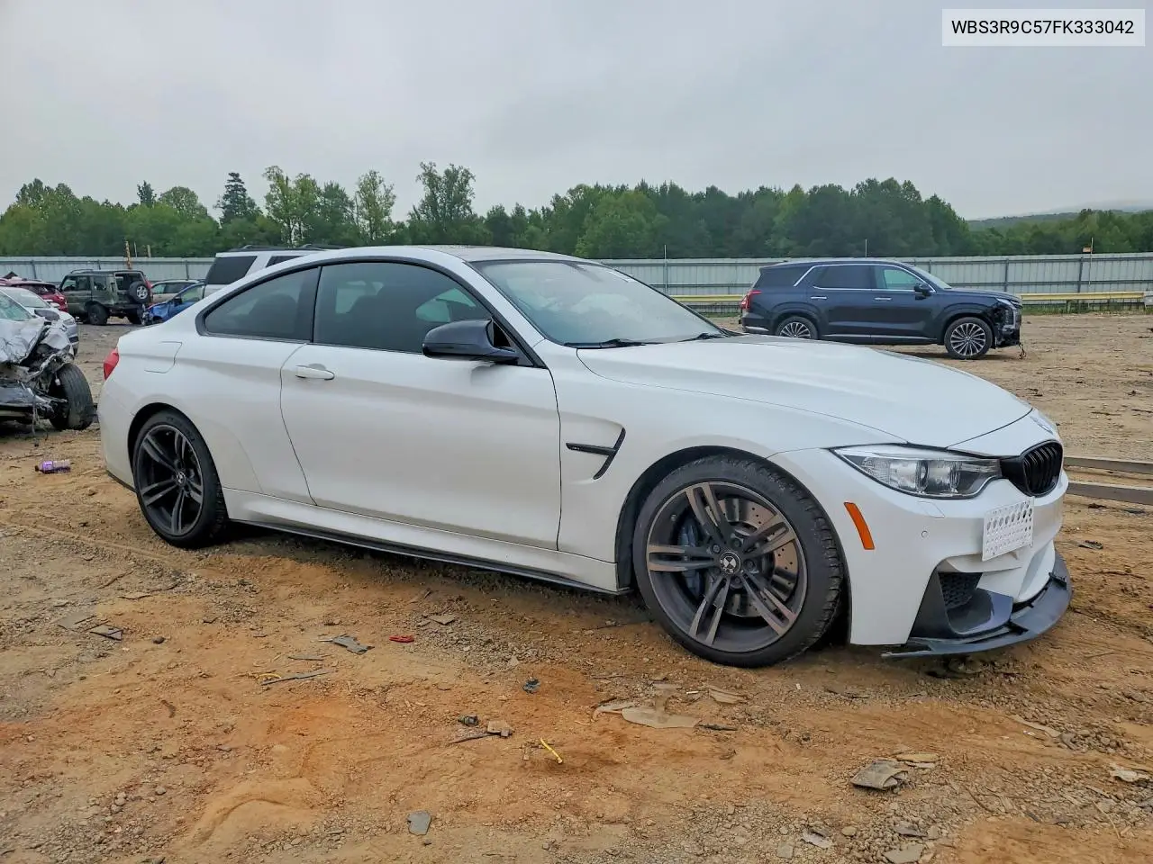 2015 BMW M4 VIN: WBS3R9C57FK333042 Lot: 60206876