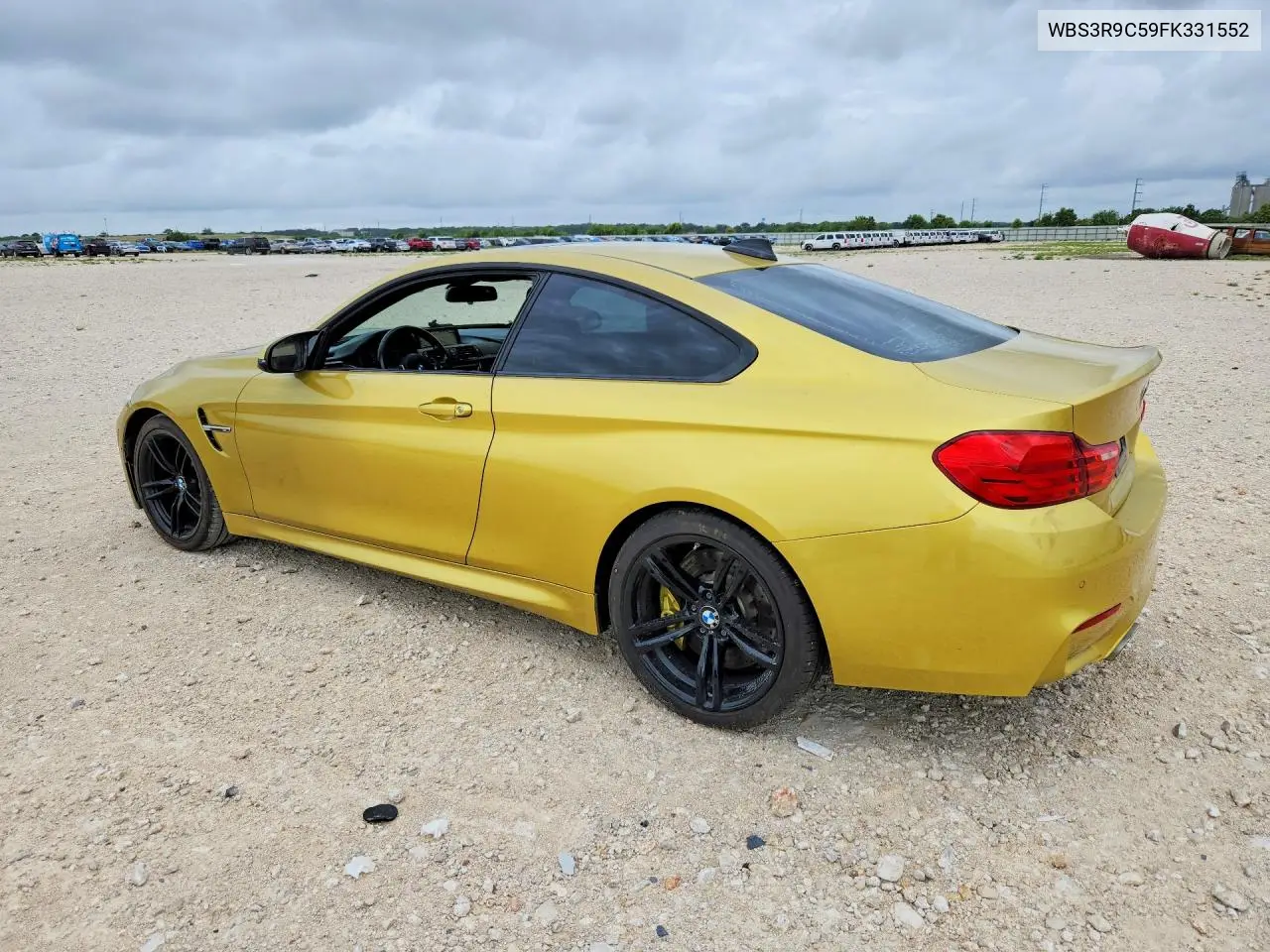 2015 BMW M4 VIN: WBS3R9C59FK331552 Lot: 60913596