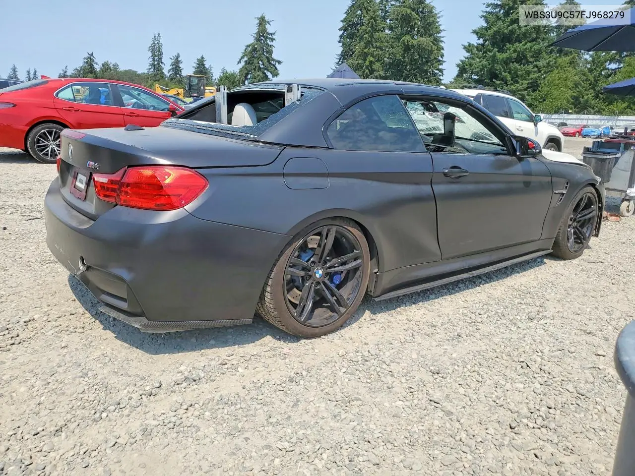 2015 BMW M4 VIN: WBS3U9C57FJ968279 Lot: 61371216