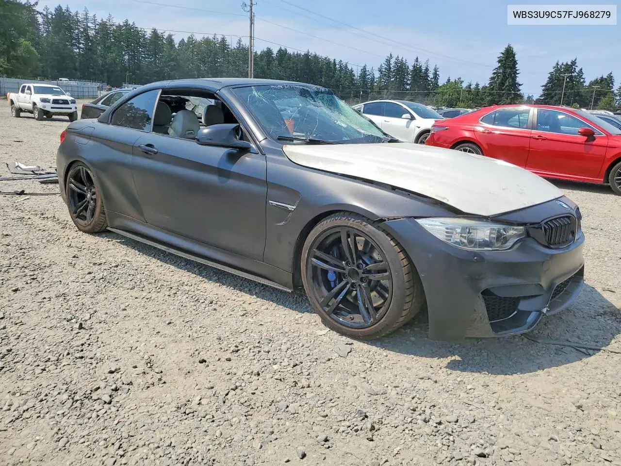 2015 BMW M4 VIN: WBS3U9C57FJ968279 Lot: 61371216