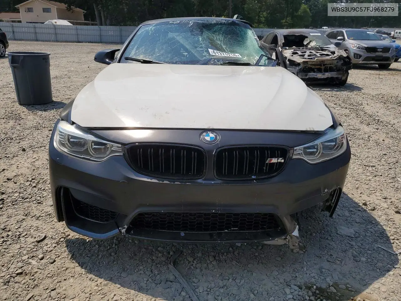 2015 BMW M4 VIN: WBS3U9C57FJ968279 Lot: 61371216