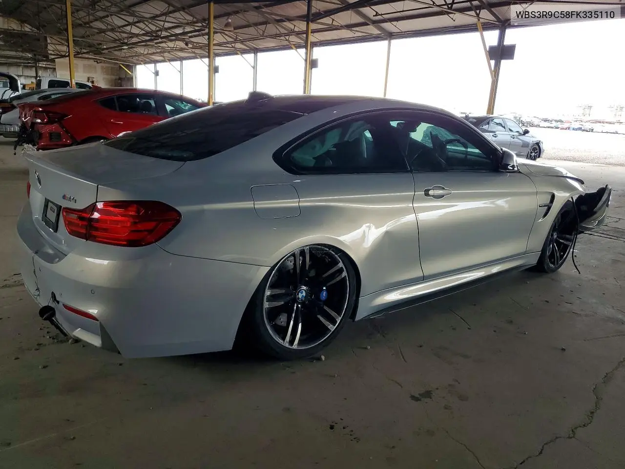 2015 BMW M4 VIN: WBS3R9C58FK335110 Lot: 61600286