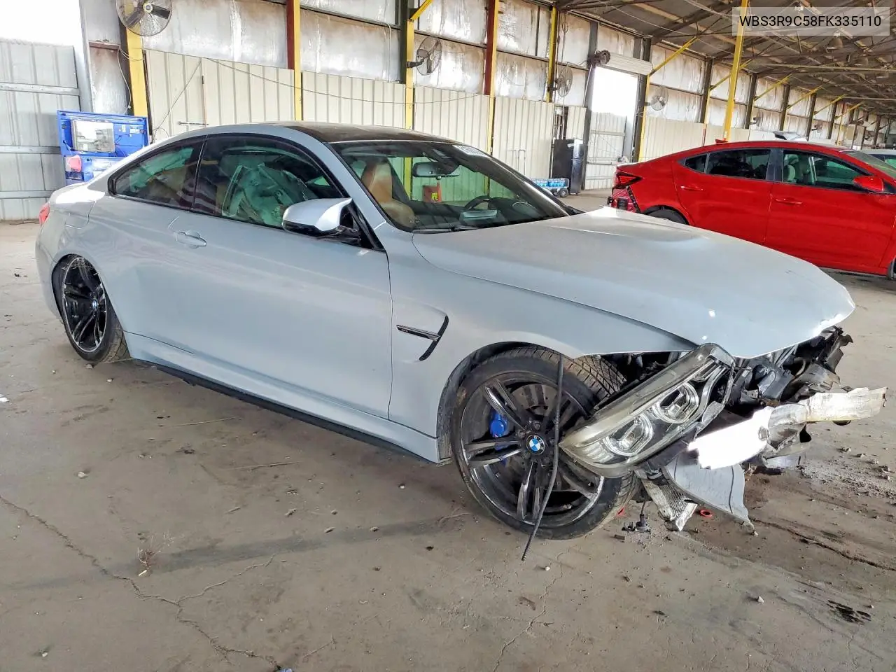 2015 BMW M4 VIN: WBS3R9C58FK335110 Lot: 61600286