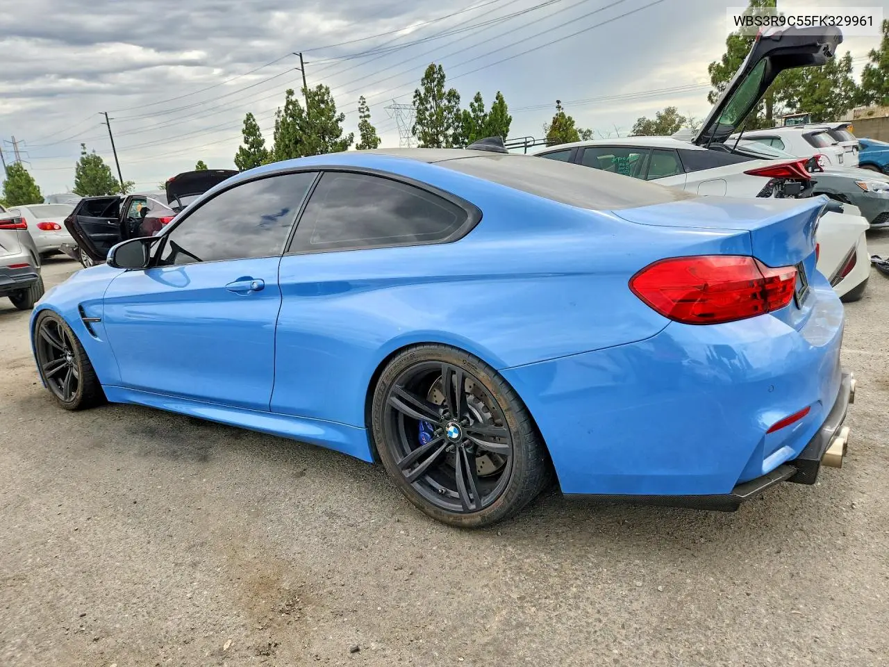 2015 BMW M4 VIN: WBS3R9C55FK329961 Lot: 61802556