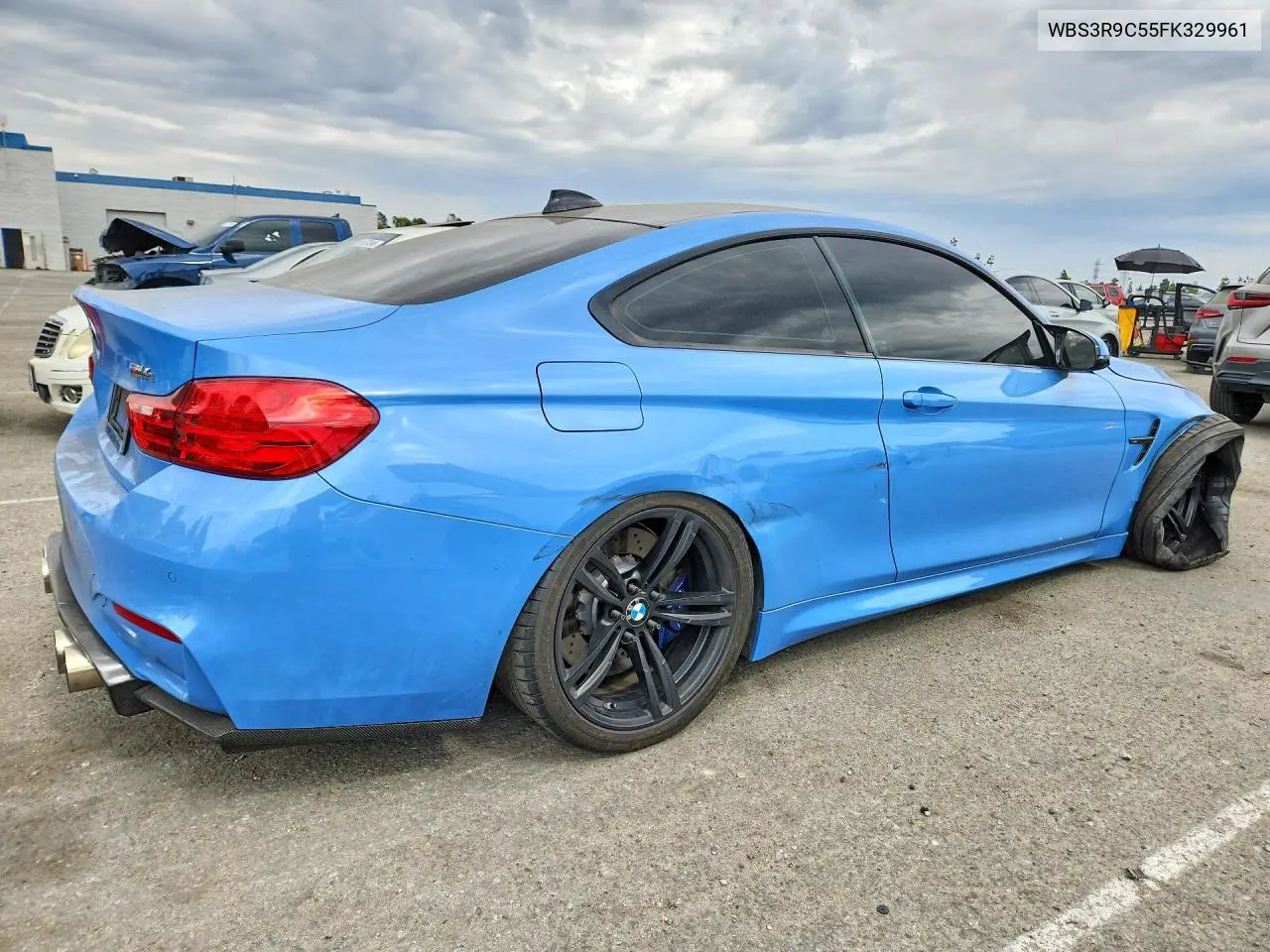 2015 BMW M4 VIN: WBS3R9C55FK329961 Lot: 61802556