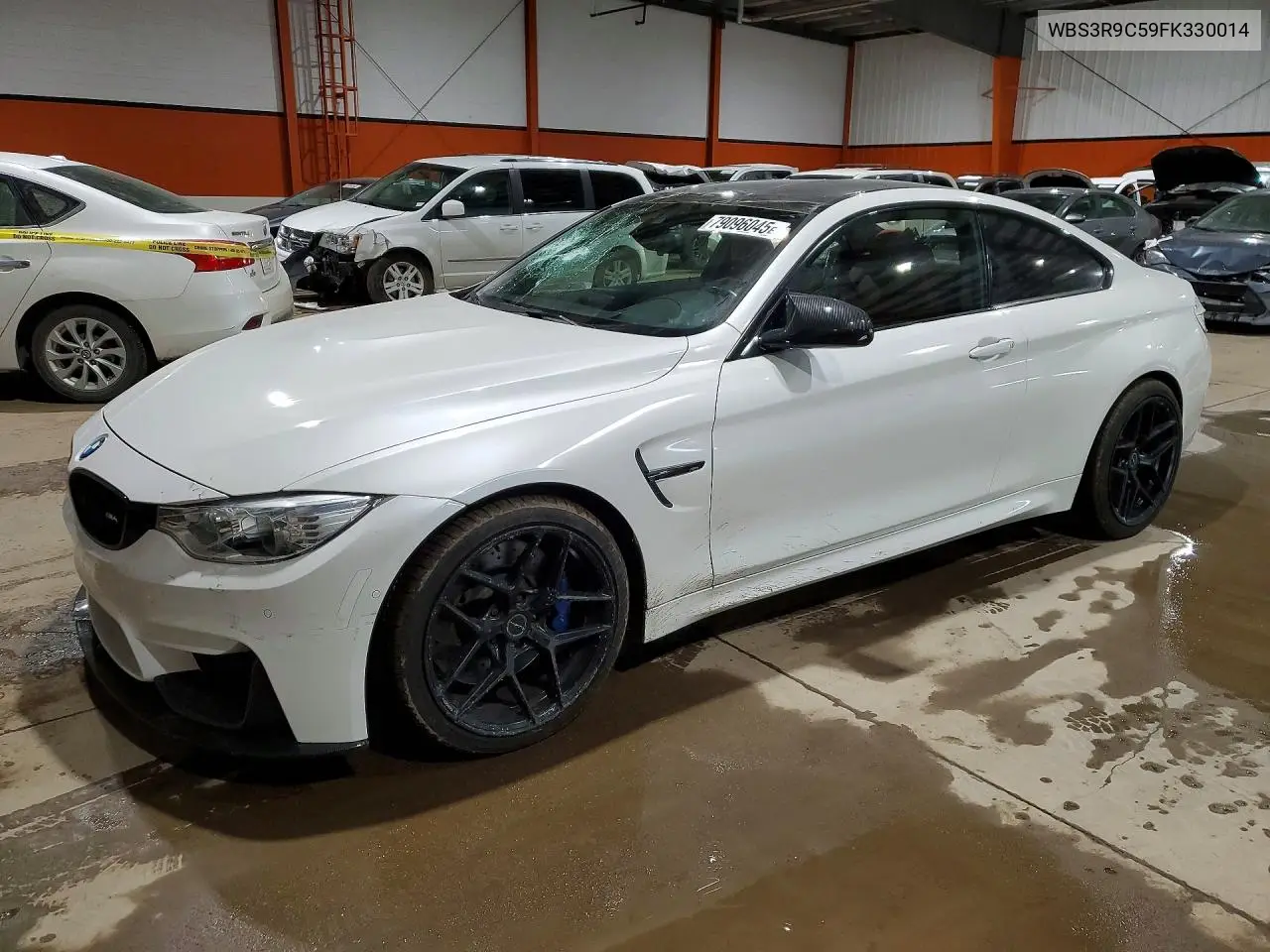 2015 BMW M4 VIN: WBS3R9C59FK330014 Lot: 79096045