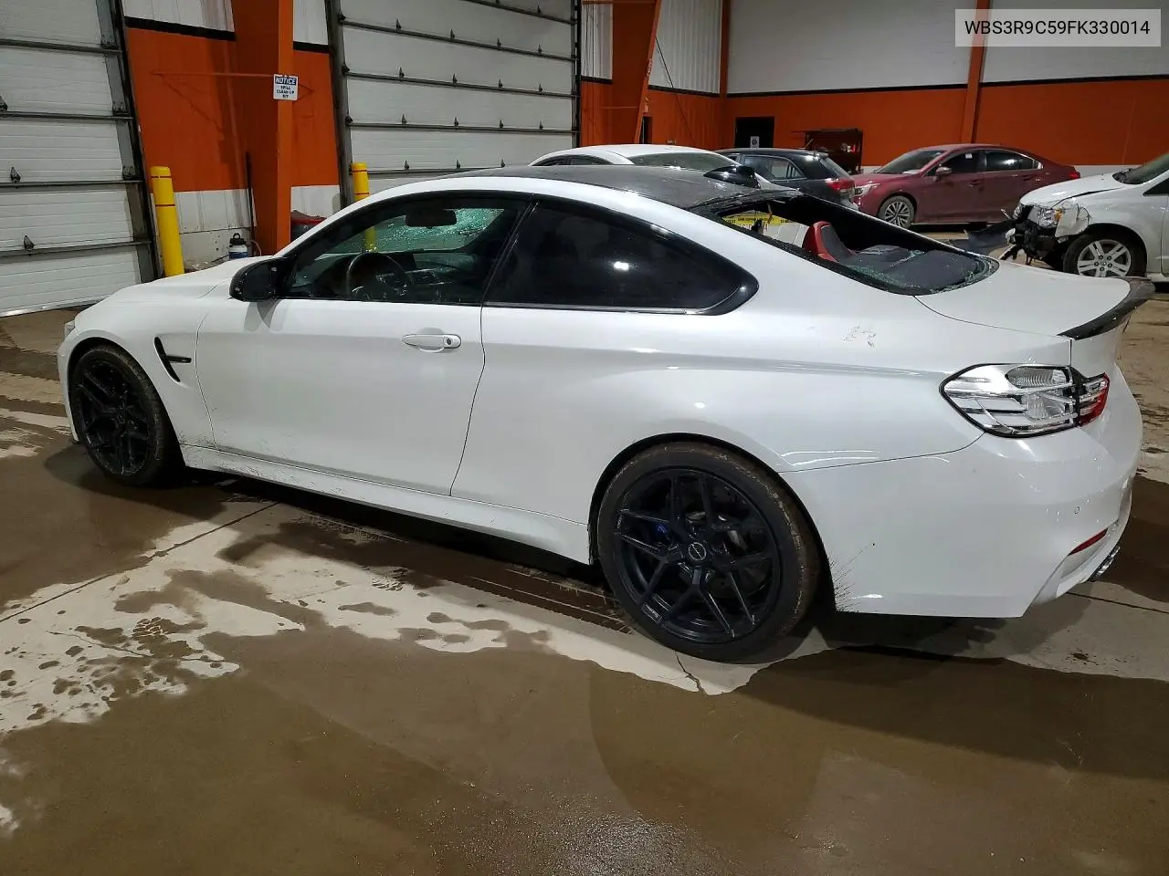2015 BMW M4 VIN: WBS3R9C59FK330014 Lot: 79096045