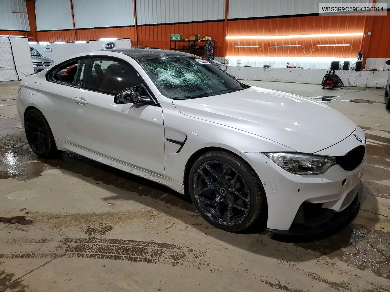 2015 BMW M4 VIN: WBS3R9C59FK330014 Lot: 79096045