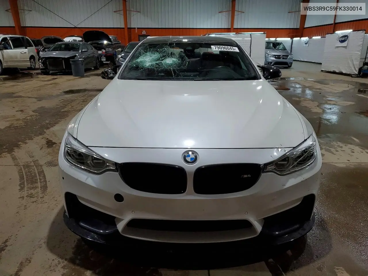 2015 BMW M4 VIN: WBS3R9C59FK330014 Lot: 79096045