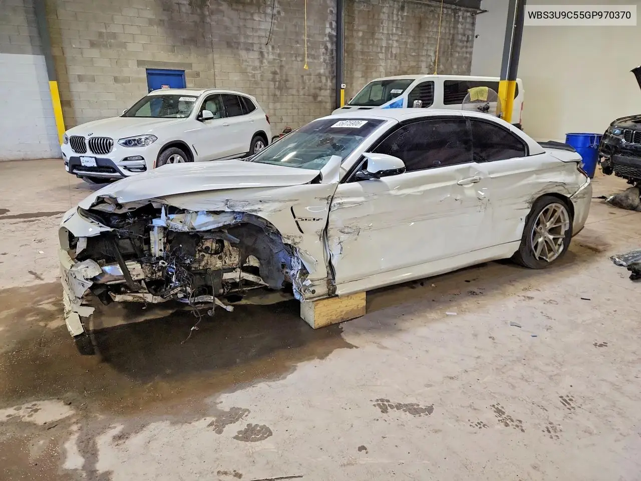 2016 BMW M4 VIN: WBS3U9C55GP970370 Lot: 55075906
