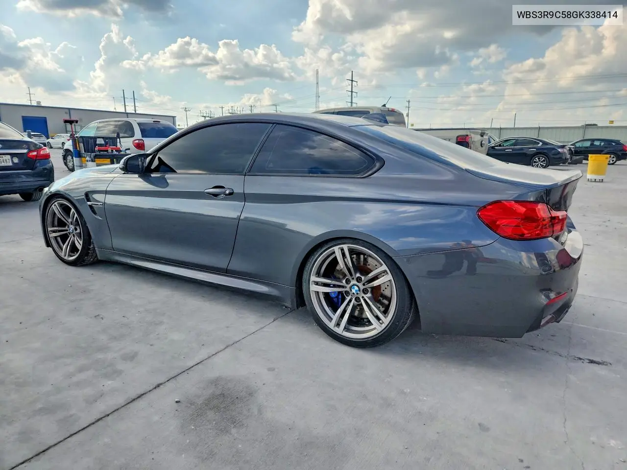 2016 BMW M4 VIN: WBS3R9C58GK338414 Lot: 55938616