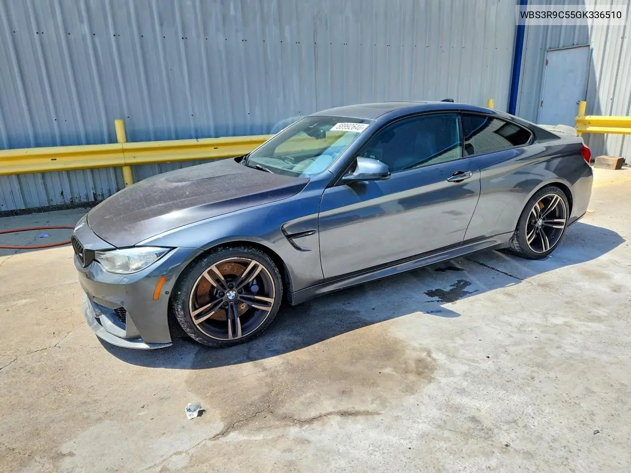 2016 BMW M4 VIN: WBS3R9C55GK336510 Lot: 58992646
