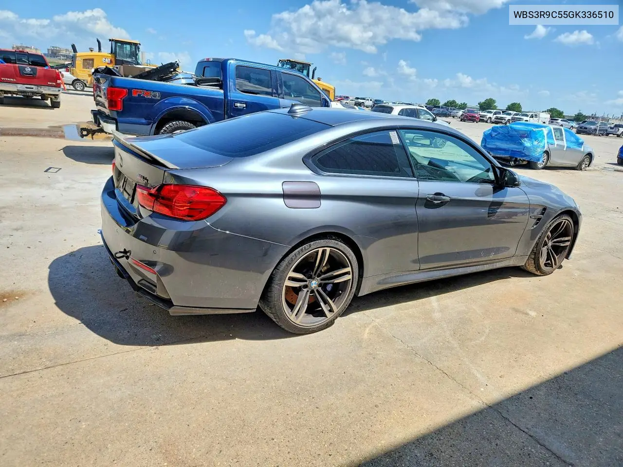 2016 BMW M4 VIN: WBS3R9C55GK336510 Lot: 58992646