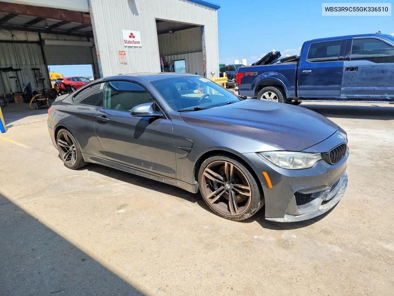 2016 BMW M4 VIN: WBS3R9C55GK336510 Lot: 58992646