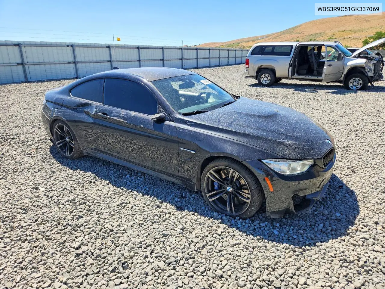 2016 BMW M4 VIN: WBS3R9C51GK337069 Lot: 61416846