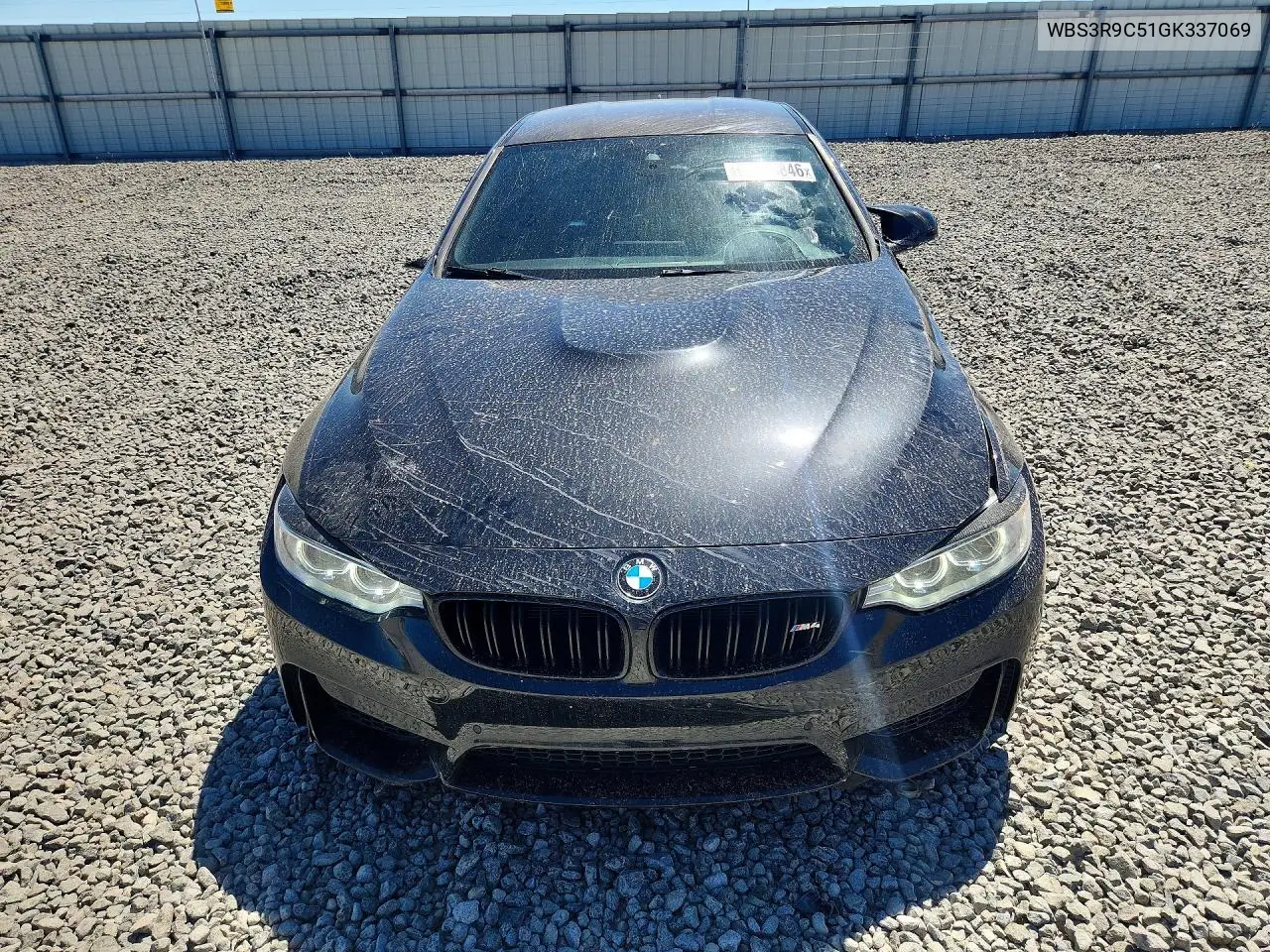 2016 BMW M4 VIN: WBS3R9C51GK337069 Lot: 61416846