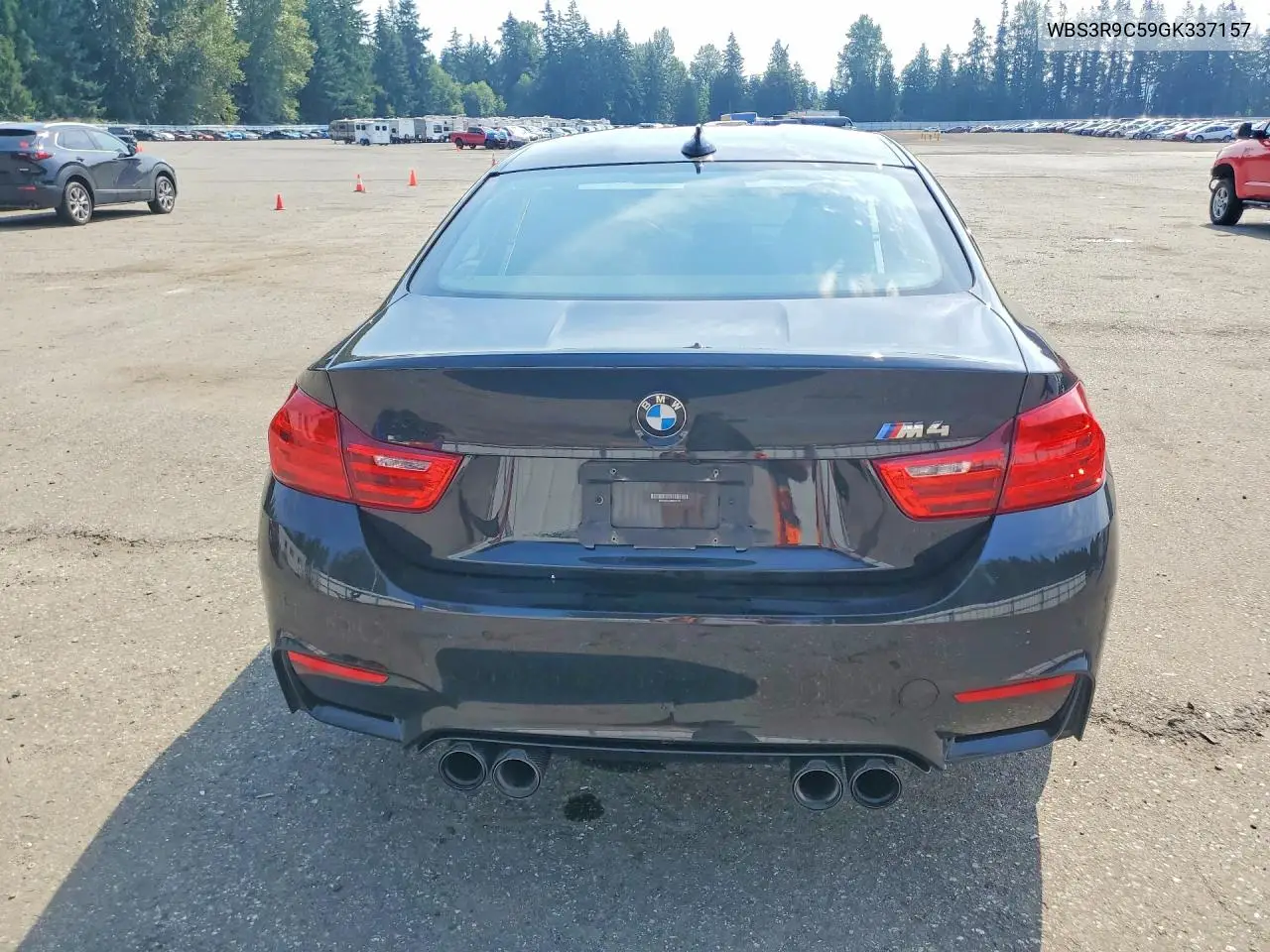 2016 BMW M4 VIN: WBS3R9C59GK337157 Lot: 61624696