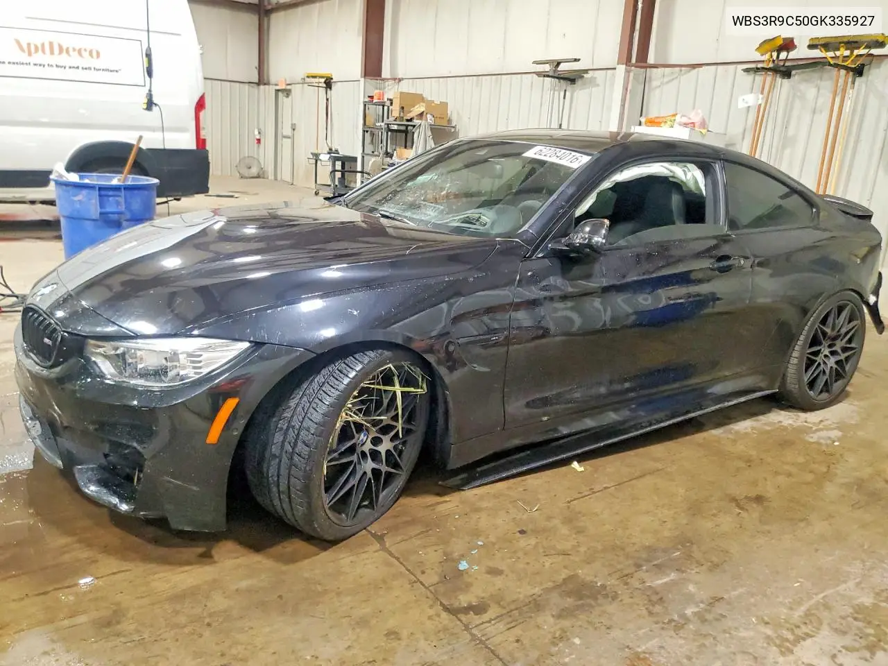 2016 BMW M4 VIN: WBS3R9C50GK335927 Lot: 62284016
