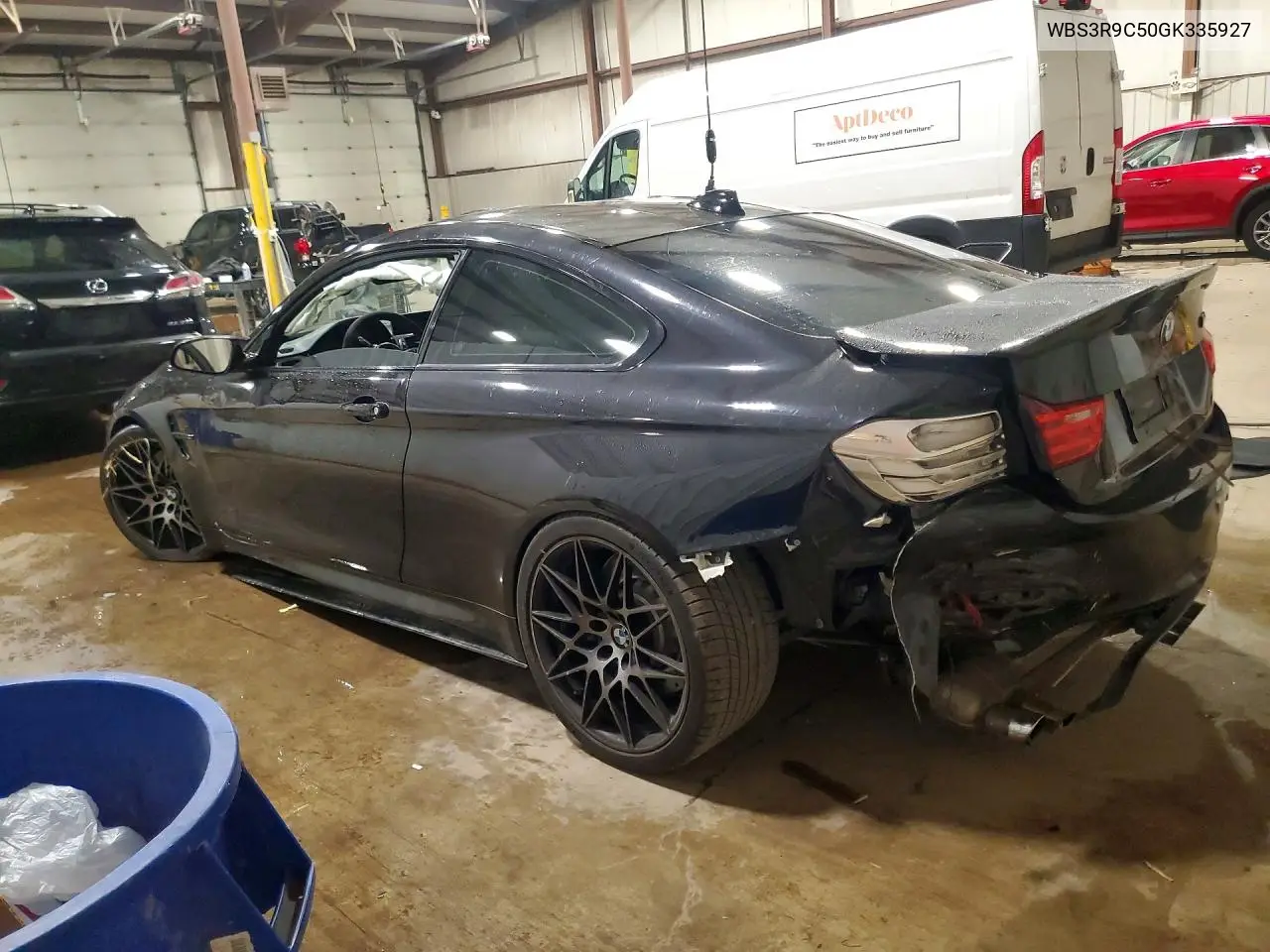 2016 BMW M4 VIN: WBS3R9C50GK335927 Lot: 62284016