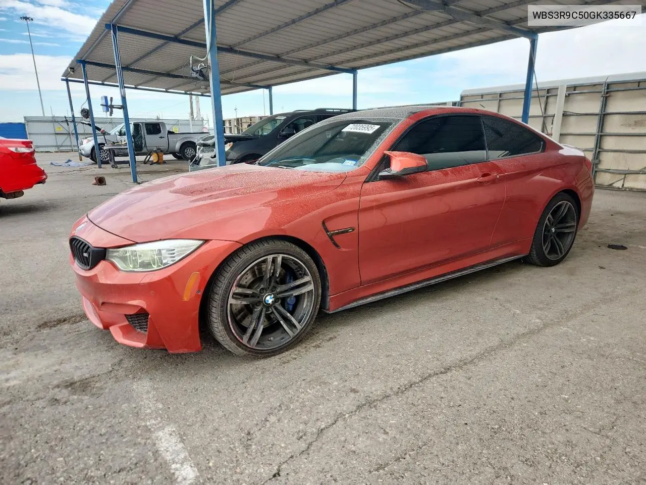 2016 BMW M4 VIN: WBS3R9C50GK335667 Lot: 72035995