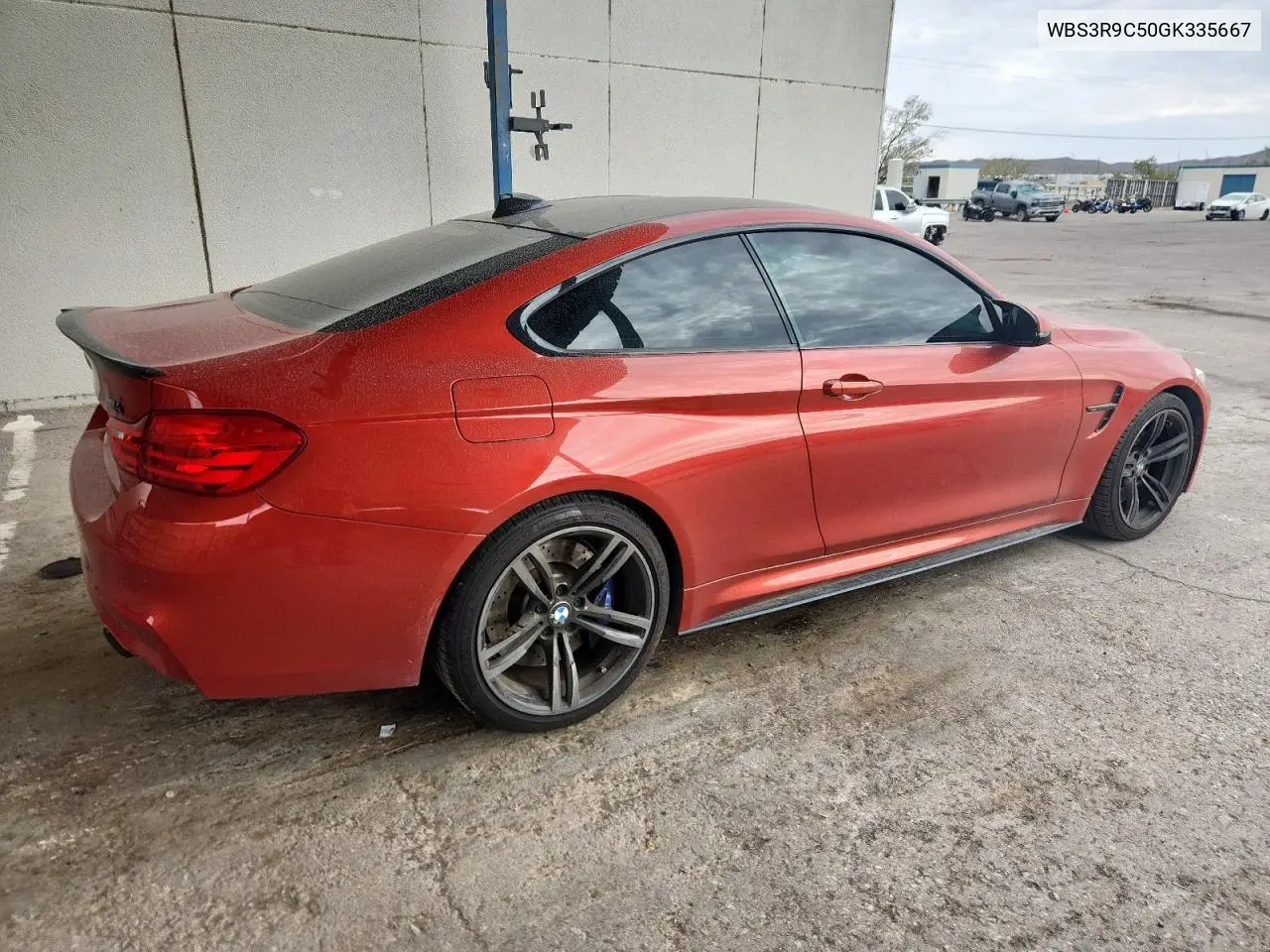 2016 BMW M4 VIN: WBS3R9C50GK335667 Lot: 72035995
