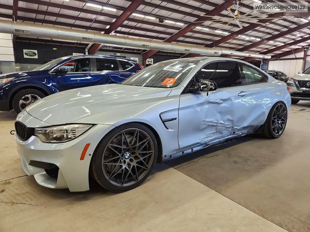 2017 BMW M4 VIN: WBS3R9C58HK709122 Lot: 53569616