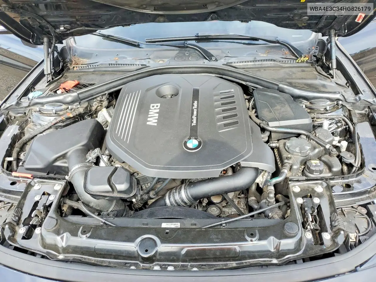 2017 BMW M440I VIN: WBA4E3C34HG826179 Lot: 59663986