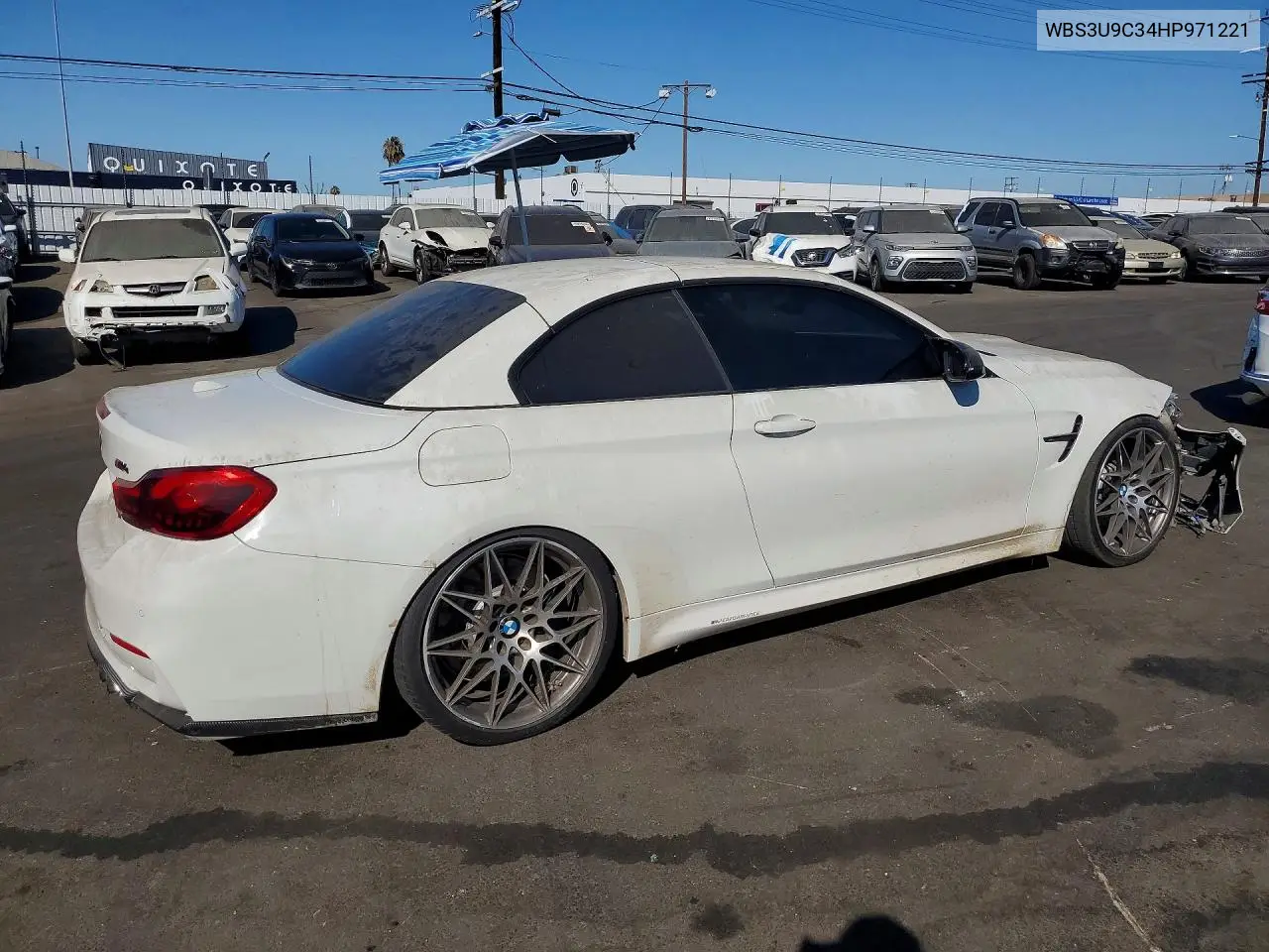 2017 BMW M4 VIN: WBS3U9C34HP971221 Lot: 62241516